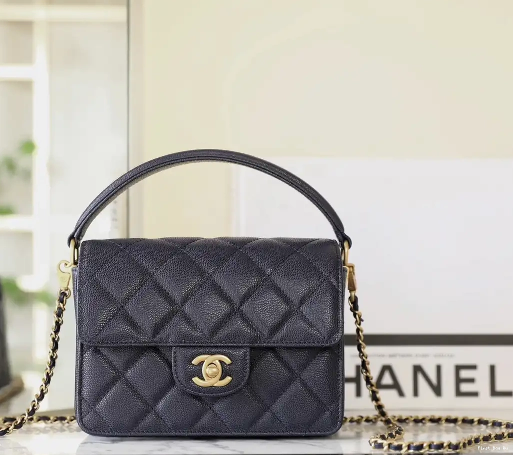 Firstbag Ru CHANEL BAG MEDIUM HANDLE FLAP WITH TOP 0524